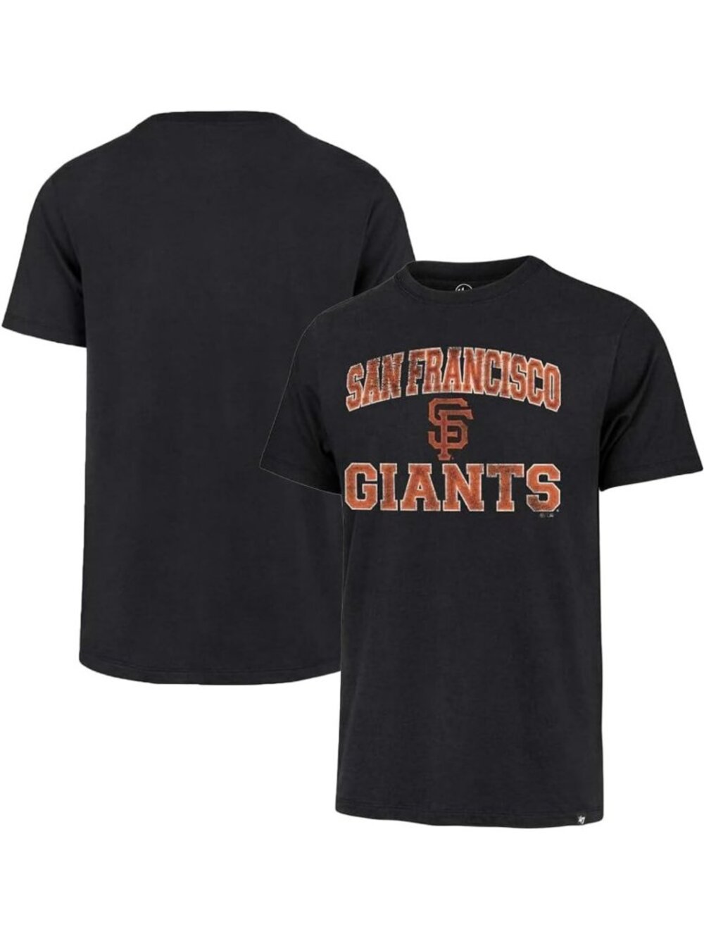 Men's MLB Team Color Union Arch Logo Short Sleeve Baseball Tee - Casual